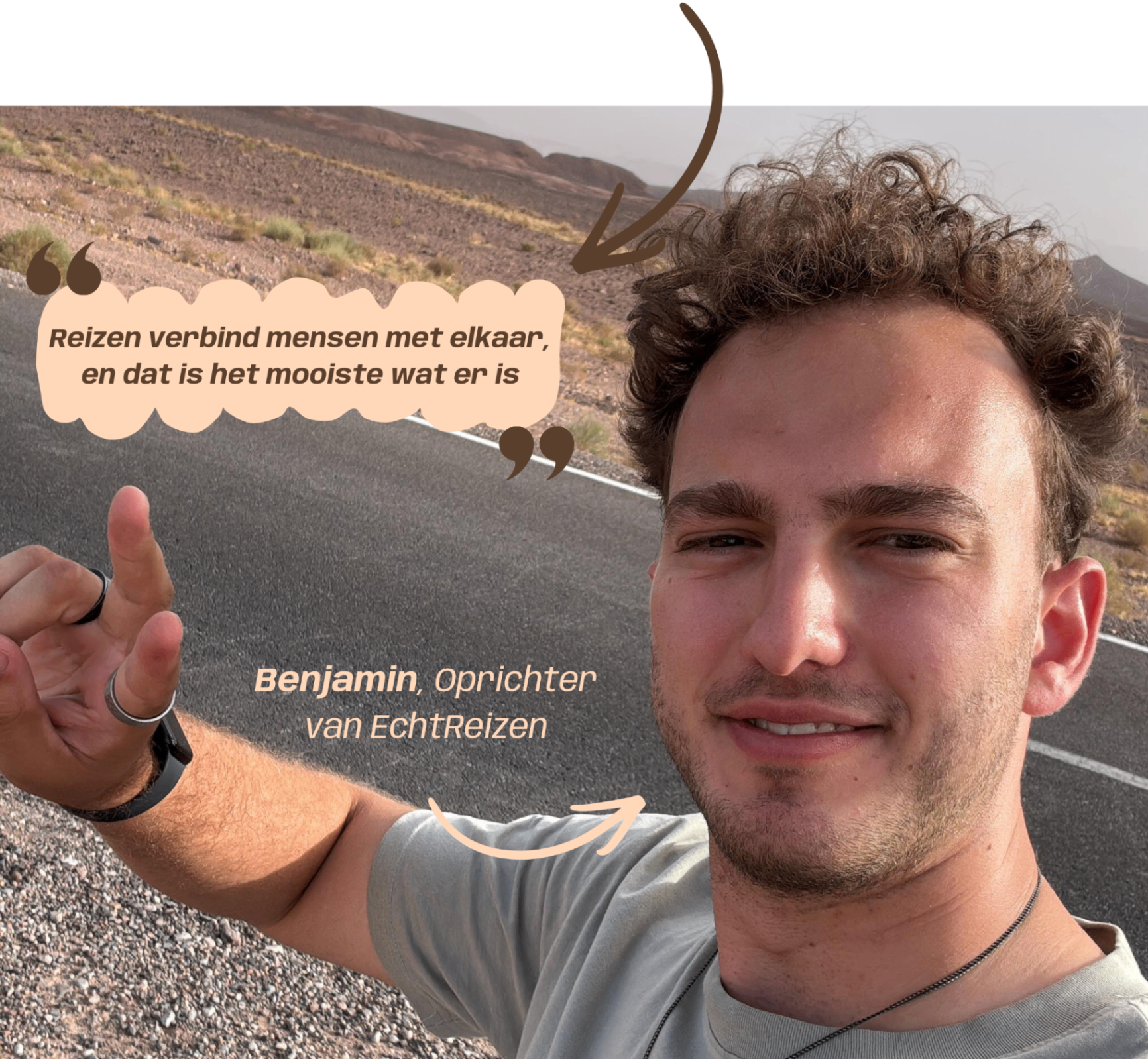 Benjamin, Oprichter van EchtReizen